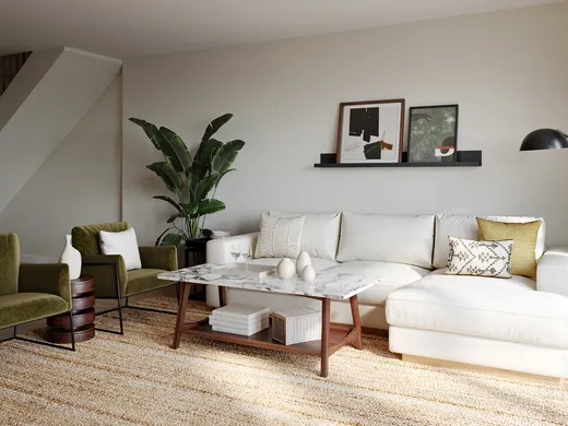 Reading Room · Midcentury Modern designed by Angie