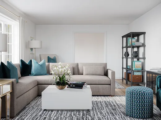 Living Room · Contemporary designed by Vye