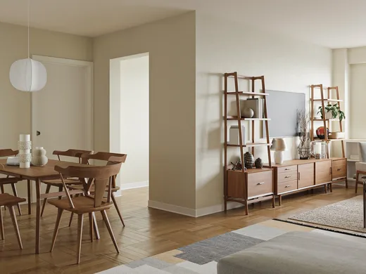 Living Room · Midcentury Modern designed by Maria
