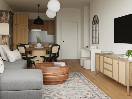 Living Room · Contemporary designed by Angie