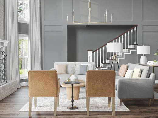 Living Room · Contemporary designed by Isabel