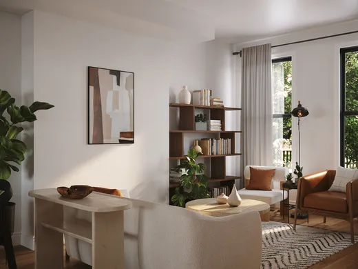 Living Room · Midcentury Modern designed by Angie