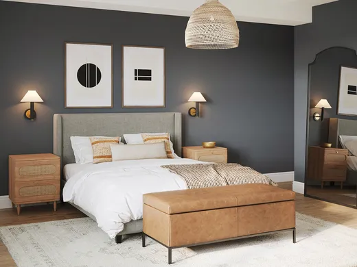 Bedroom · Contemporary designed by Monica
