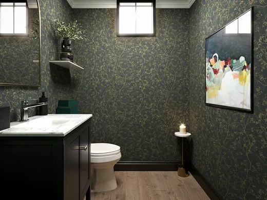 Bathroom designed by Ashley