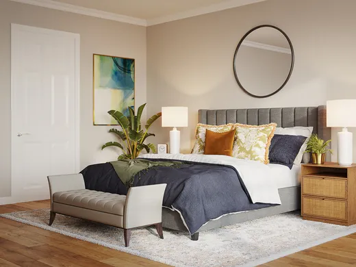 Bedroom · Contemporary designed by Isabel