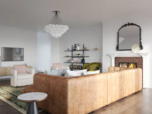 Living Room · Modern designed by Liz