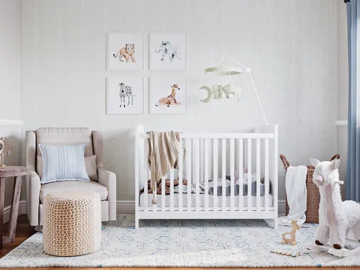 Nursery · Farmhouse designed by Isabel