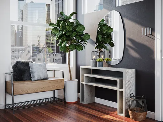 Bedroom designed by Ashley