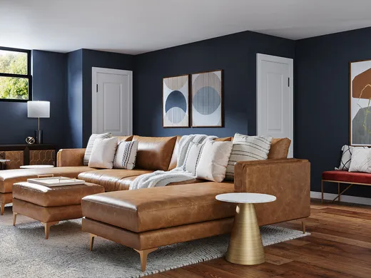 Living Room · Contemporary designed by Monica