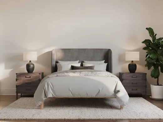 Bedroom designed by Ashley