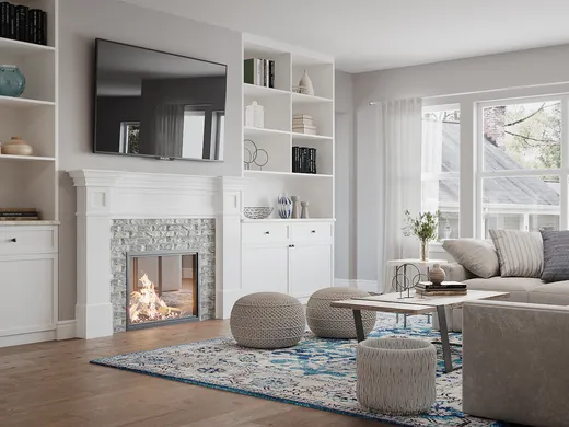 Living Room · Farmhouse designed by Brookey