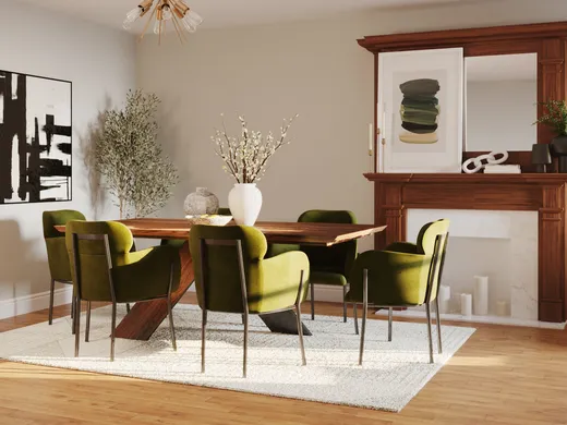 Dining Room · Contemporary designed by Monica