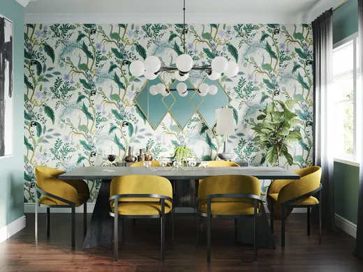 Dining Room · Eclectic designed by Marisa