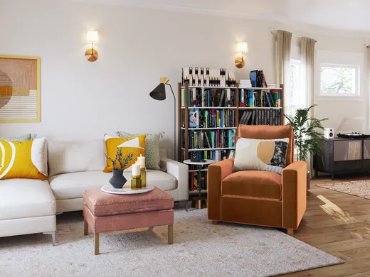 Living Room designed by Rachel