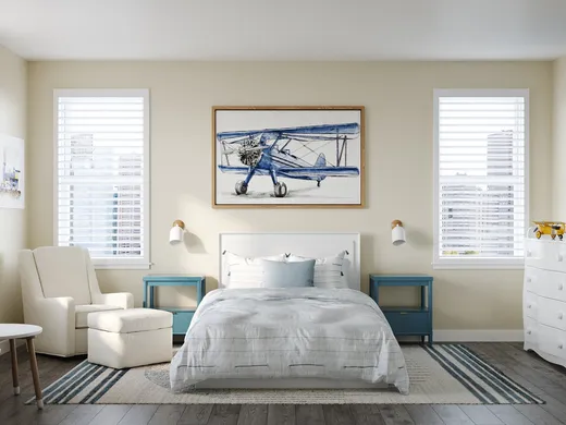 Bedroom · Contemporary designed by Tara