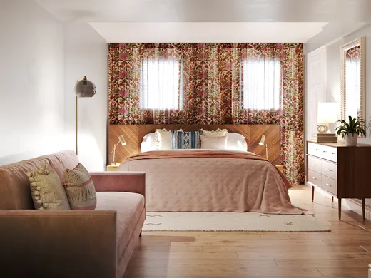 Bedroom designed by Kyra