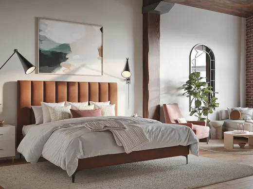 Bedroom designed by Rachel