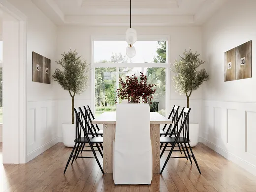 Living Room · Farmhouse designed by Florencia