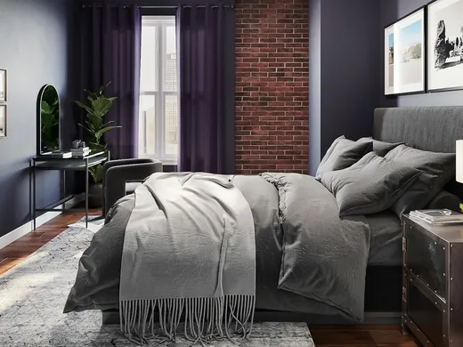 Bedroom designed by Ashley