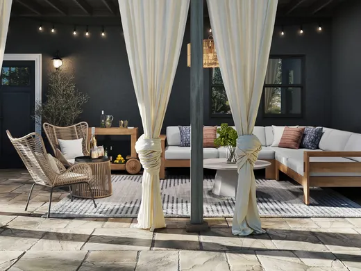 Outdoor Space designed by Olga