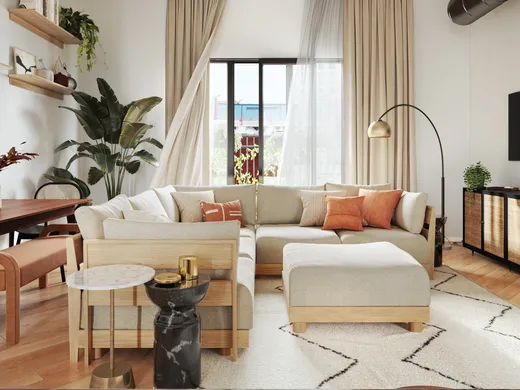 Living Room · Scandinavian designed by Jasmine