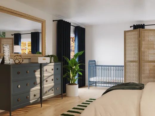 Bedroom · Bohemian designed by Briana