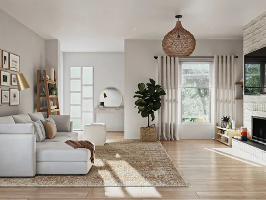 Living Room · Bohemian designed by Tara