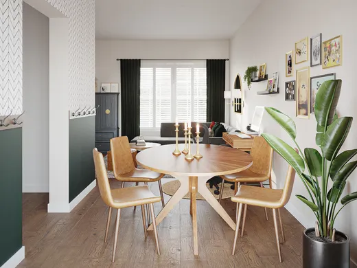 Living Room · Eclectic designed by Tara
