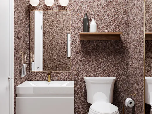 Bathroom · Glam designed by Maura