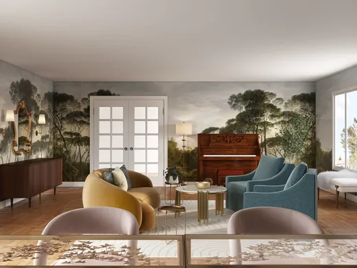Living Room · Bohemian designed by Tara