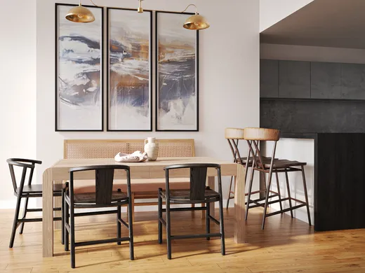 Dining Room · Contemporary designed by Angie