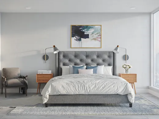 Bedroom · Glam designed by Vye