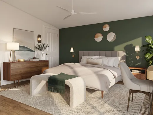 Bedroom designed by Olga