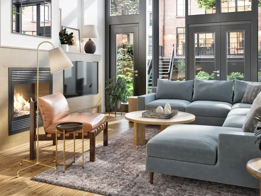 Living Room · Classic designed by Angie
