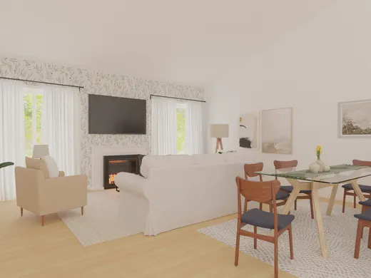 Living Room · Classic Contemporary designed by Ivanna