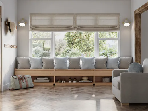 Living Room · Contemporary designed by Danielle