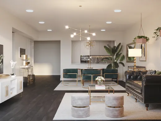 Living Room · Eclectic designed by Tara
