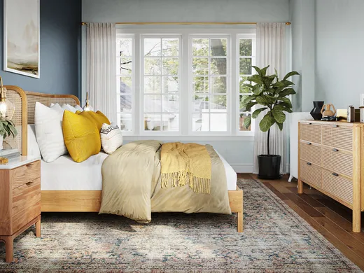 Bedroom designed by Rachel
