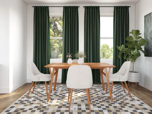 Dining Room · Midcentury Modern designed by Marisa