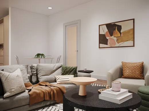 Living Room · Transitional designed by Marisa
