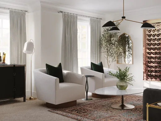 Living Room · Contemporary designed by Maura