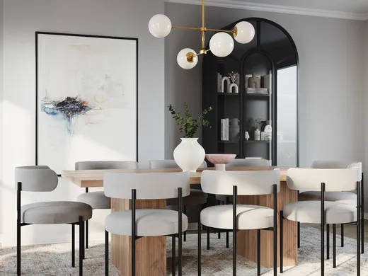 Dining Room · Minimal designed by Humera