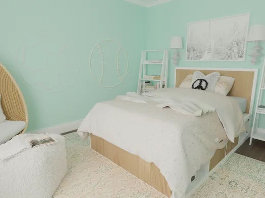 Bedroom designed by November
