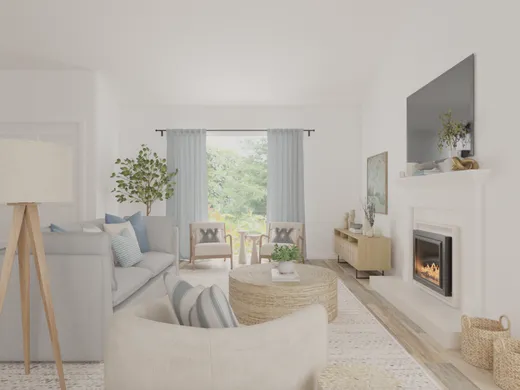 Living Room · Coastal designed by Tara