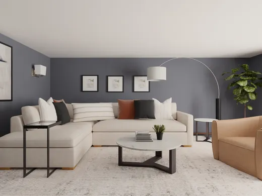 Living Room · Contemporary designed by Abi