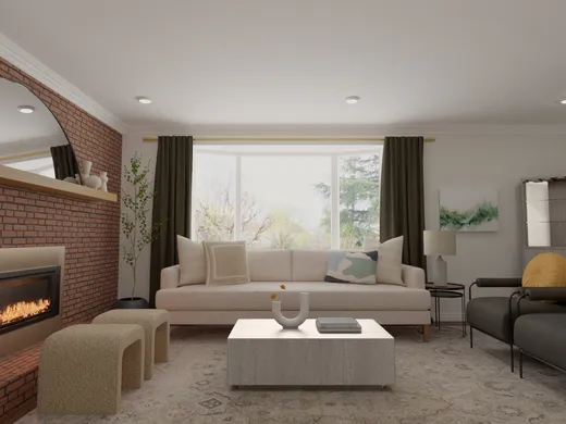 Living Room · Modern designed by Toussaint
