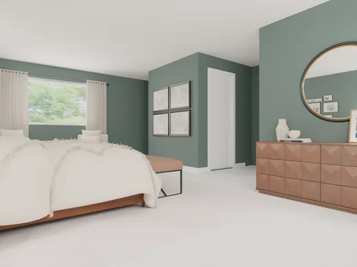 Bedroom designed by Brookey