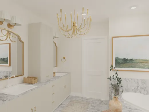 Bathroom designed by Brookey