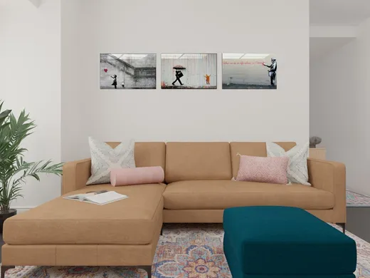 Living Room · Modern designed by Katie