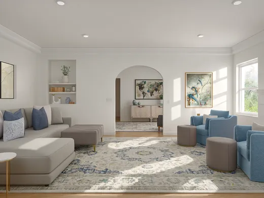 Living Room · Glam designed by Alyssa